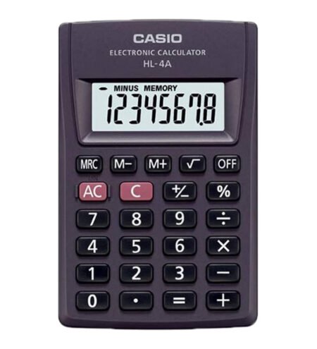 Casio Cal Hl 4 A